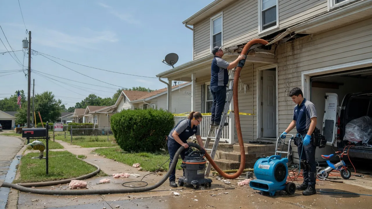 Water Damage Restoration in Bradshaw, WV near me